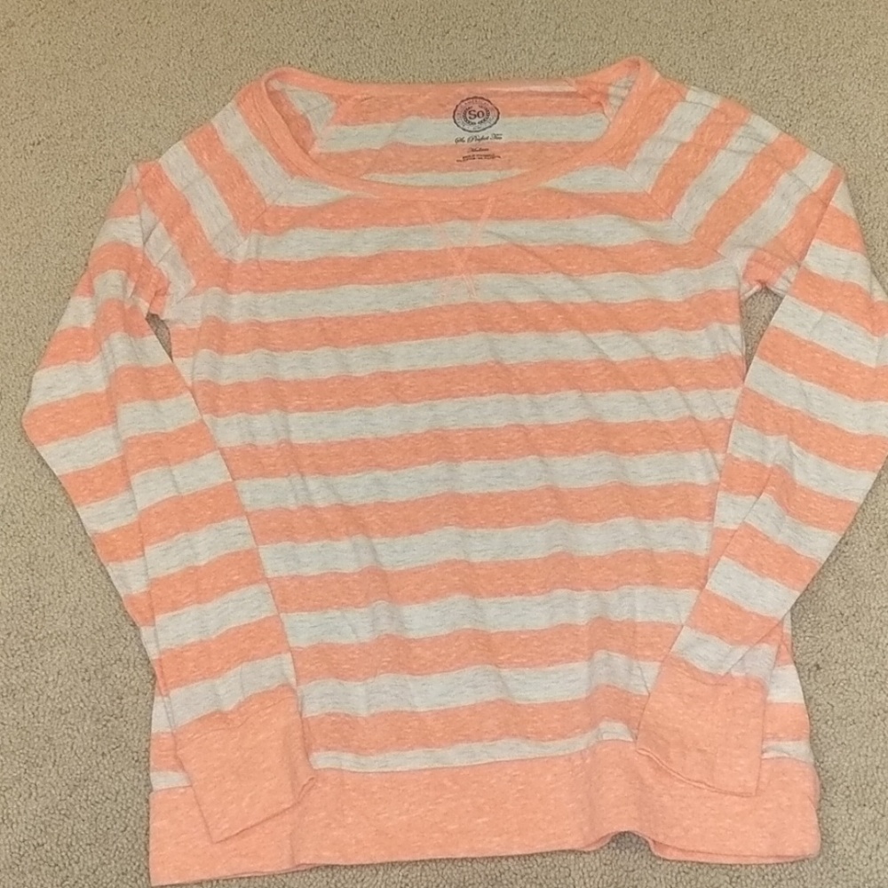 Long sleeve stripe shirt